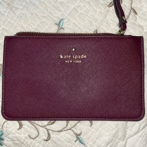 Maroon Wristlet
